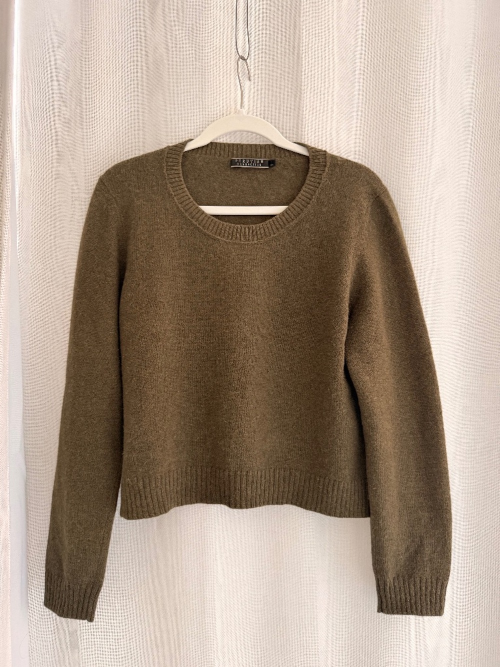 Peruvian Connection Luxe 100% Royal Alpaca Crewneck Sweater